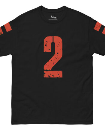 T-shirt – Printed graphic – Number 2 – Unisex – Rd s1