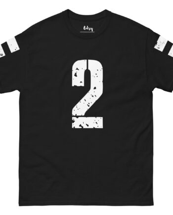 T-shirt – Printed graphic – Number 2 – Unisex – Wt s1