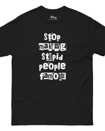 T-shirt - Printed graphic - Punk slogan - Unisex